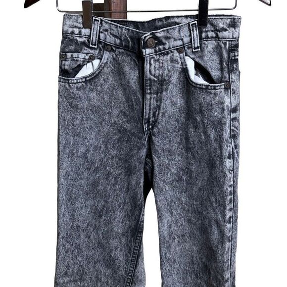 VTG Levi’s Acid Wash Denim Pants USA made - Picture 2 of 9